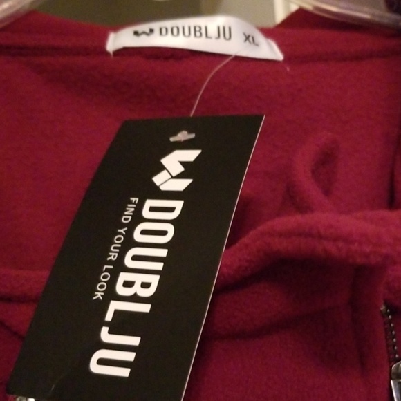 NWT Fleece Motorcycle Jacket - Picture 2 of 3